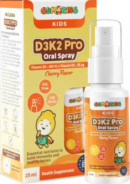 Thực phẩm bảo vệ sức khoẻ Gumazing D3K2 Pro Oral Spray 25ml