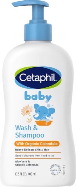 Sữa tắm gội trẻ em tinh chất hoa cúc Cetaphil 400ml