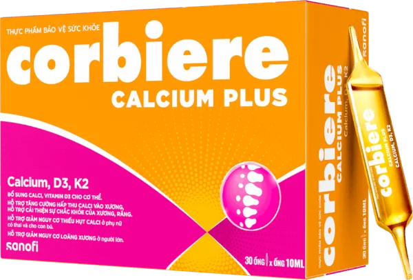 Thực phẩm bảo vệ sức khỏe Corbiere Calcium Plus